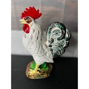 VINTAGE INARCO ROOSTER E-1375 Ceramic COUNTRY Decor hen chicken Japan